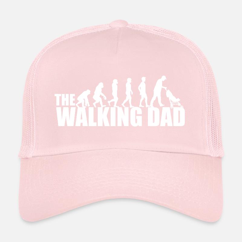 The Walking Papa Evolution papa père Casquette trucker 