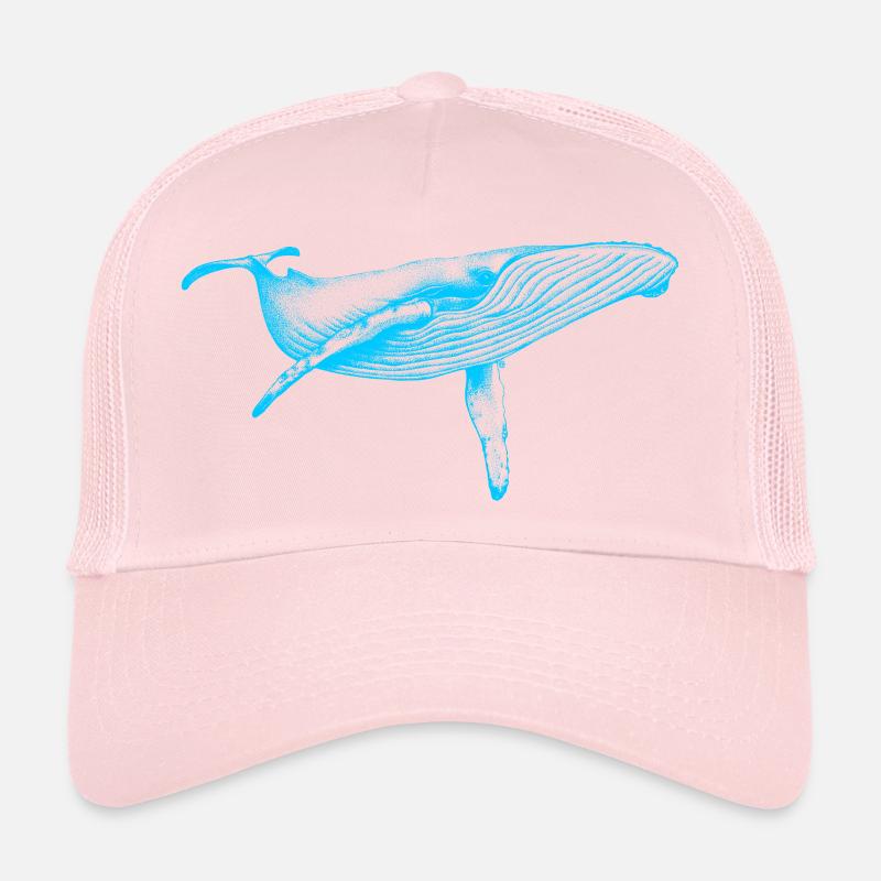 Blue Whale (Neon) Trucker Cap