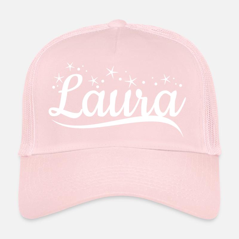 Laura Name Vorname Trucker Cap