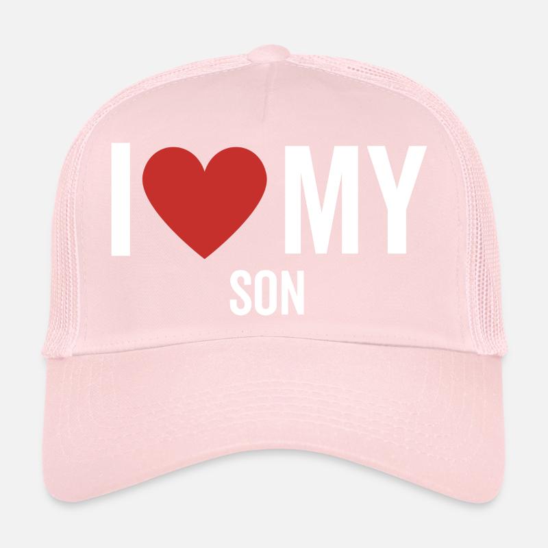 J’aime mon fils Casquette trucker 