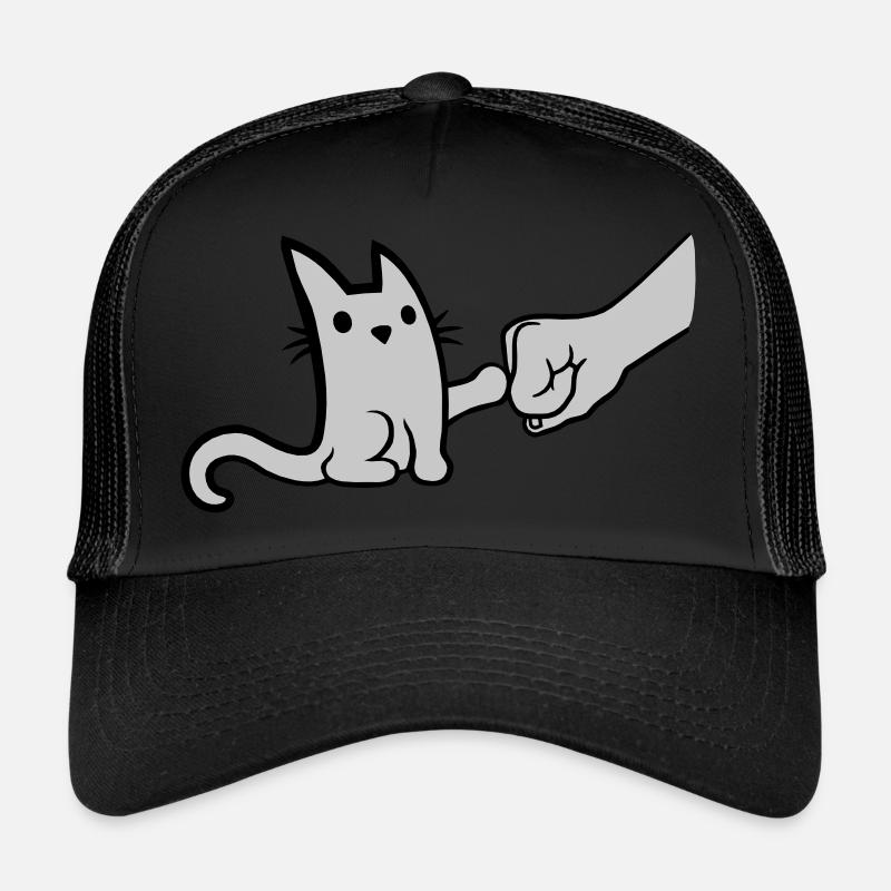Fist Pump Brofist Cat Trucker Cap