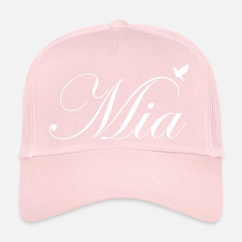 Mia schöner Name White Trucker Cap