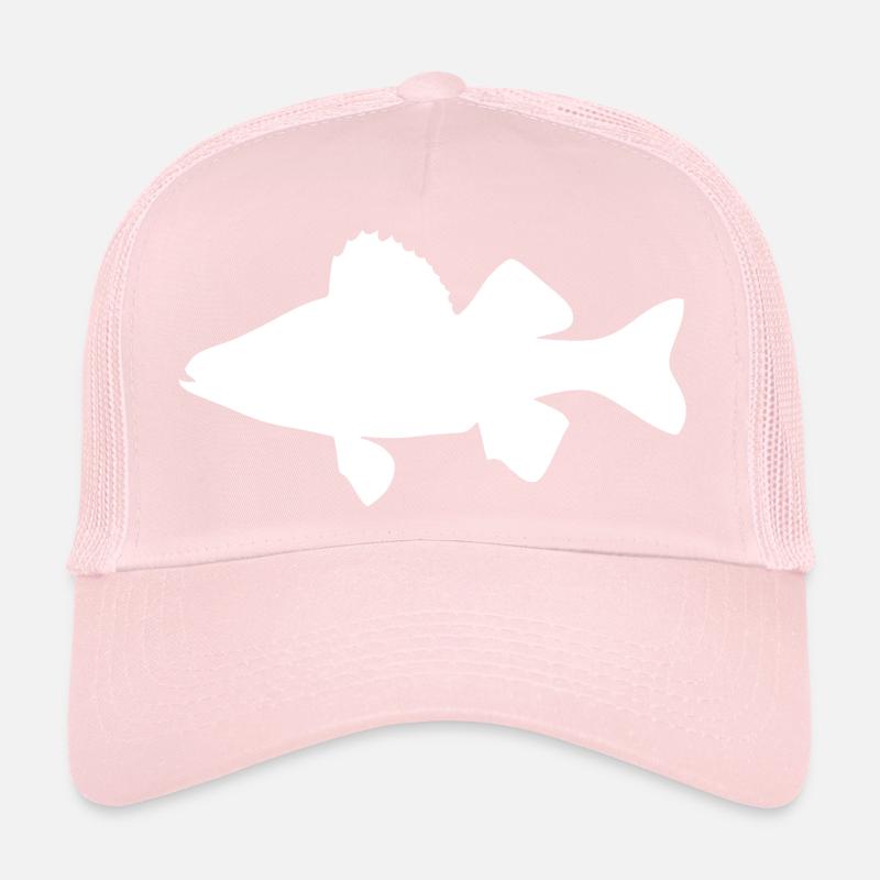 Perch white Trucker Cap