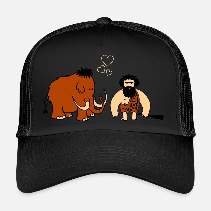 Mammouth Caveman Love Casquette trucker 