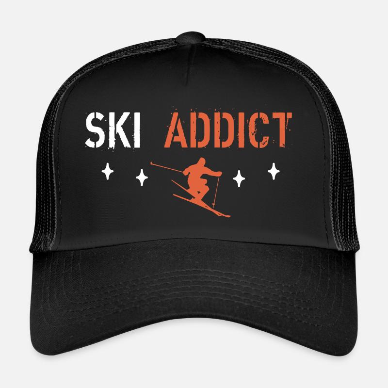 Ski-süchtig Trucker Cap