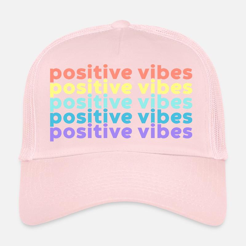Positive Vibes (Regenbogen) Trucker Cap