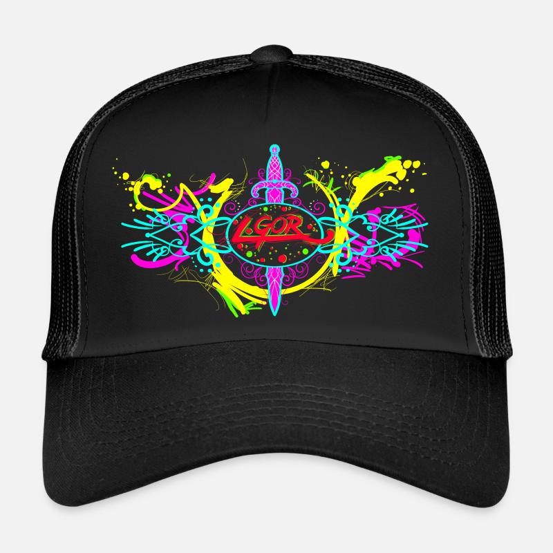 L.Gor Dolch Farbklecks Trucker Cap