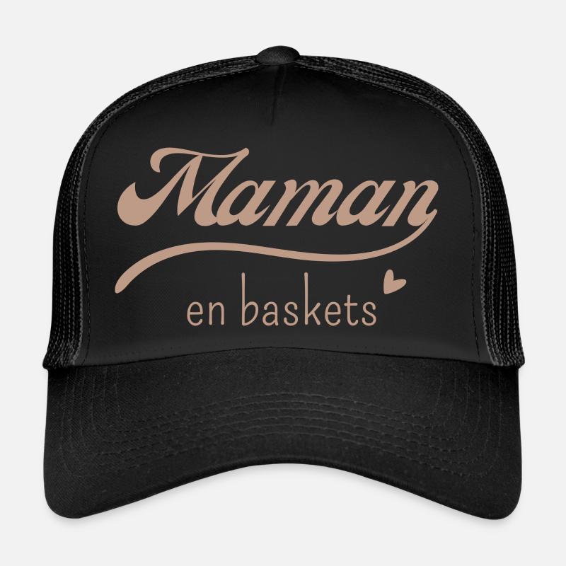 Maman en baskets Casquette trucker 