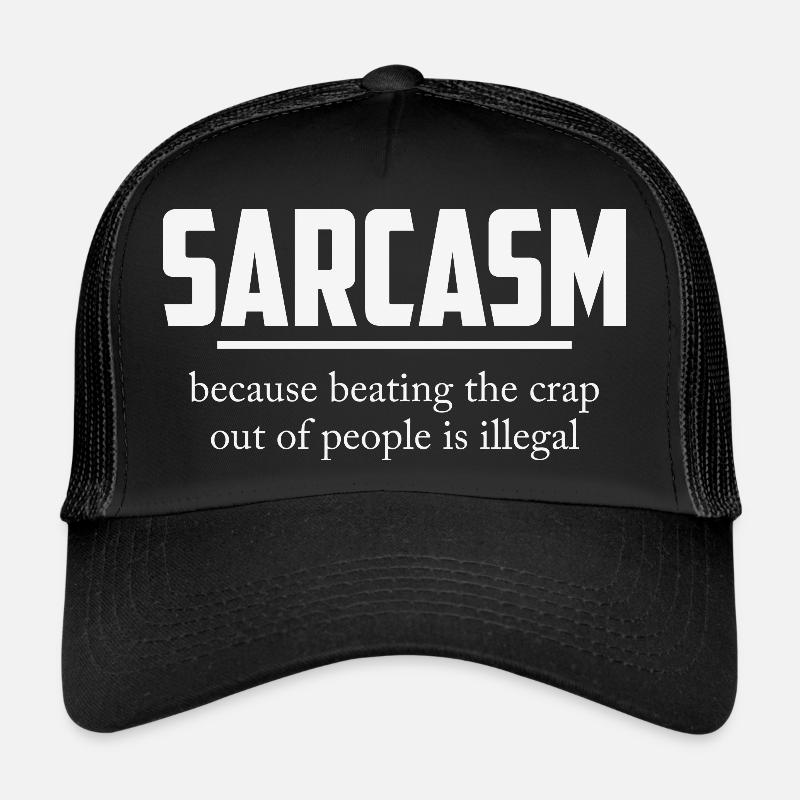 SARCASM Trucker Cap