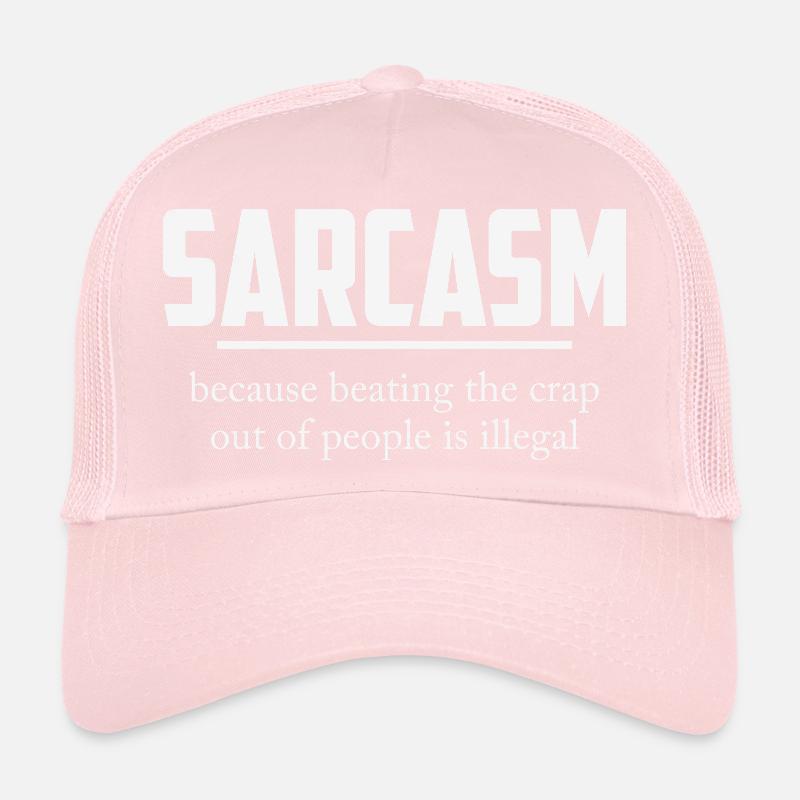 SARCASME Casquette trucker 