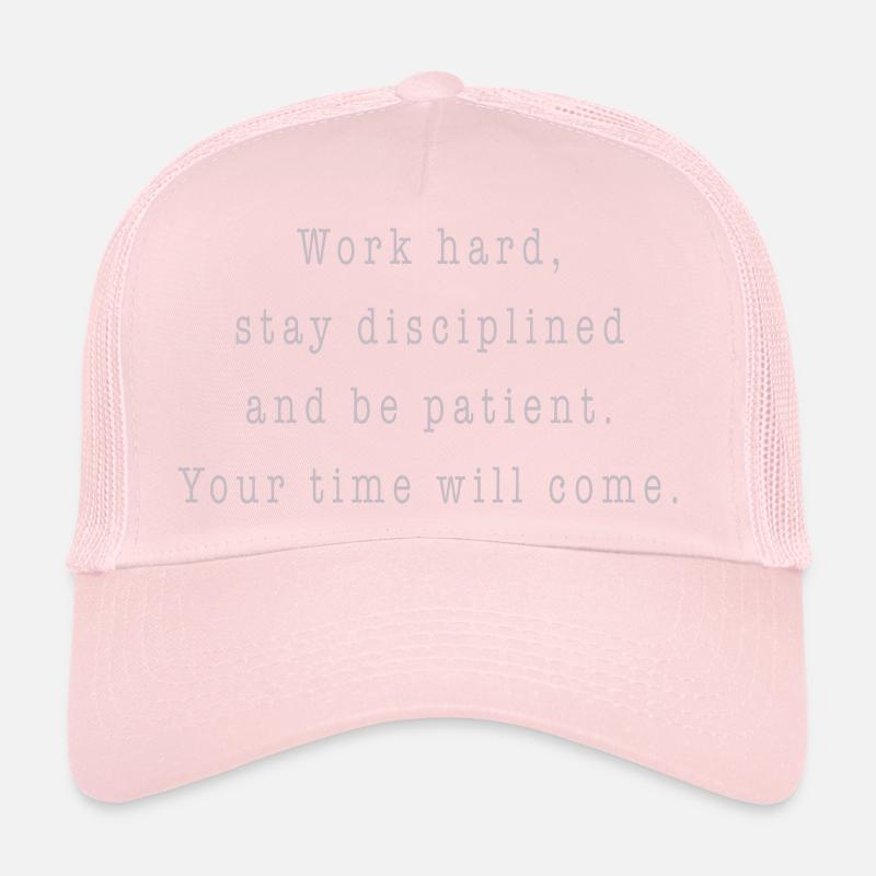 Travaille dur Casquette trucker 