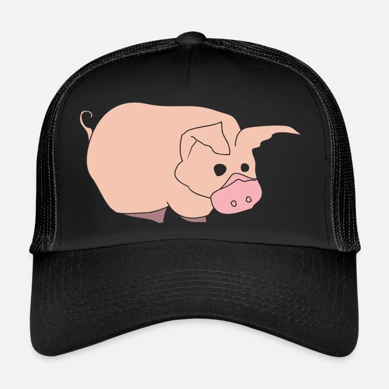 Funny Pig Trucker Cap