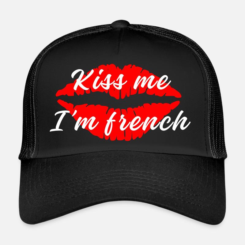 Küss mich, ich bin Franzose Trucker Cap