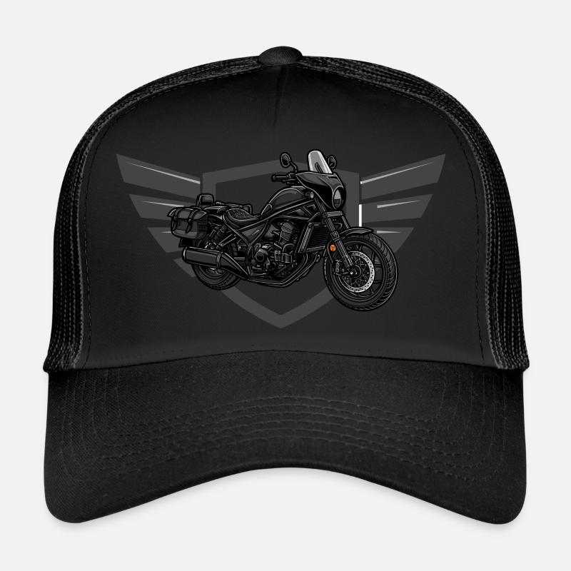 Chopper // Custom // Motorcycle Trucker Cap