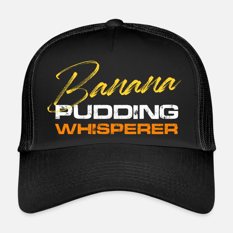 Fabrication de desserts au pudding à la banane Casquette trucker 