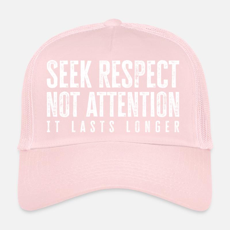 Loyauté, respect, amitié - motivation Casquette trucker 