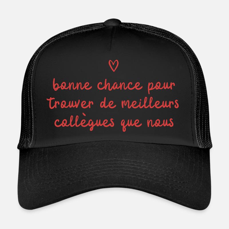 Man Humor Co-worker Departure Gift Trucker Cap