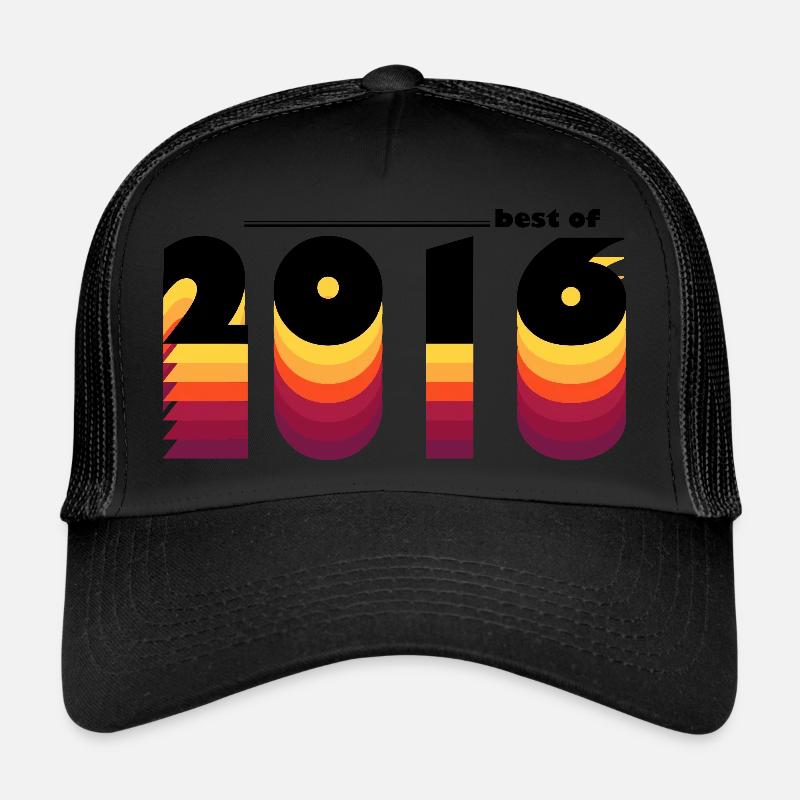 Millésime 2016 - 9 ans d’indémodabilité Casquette trucker 