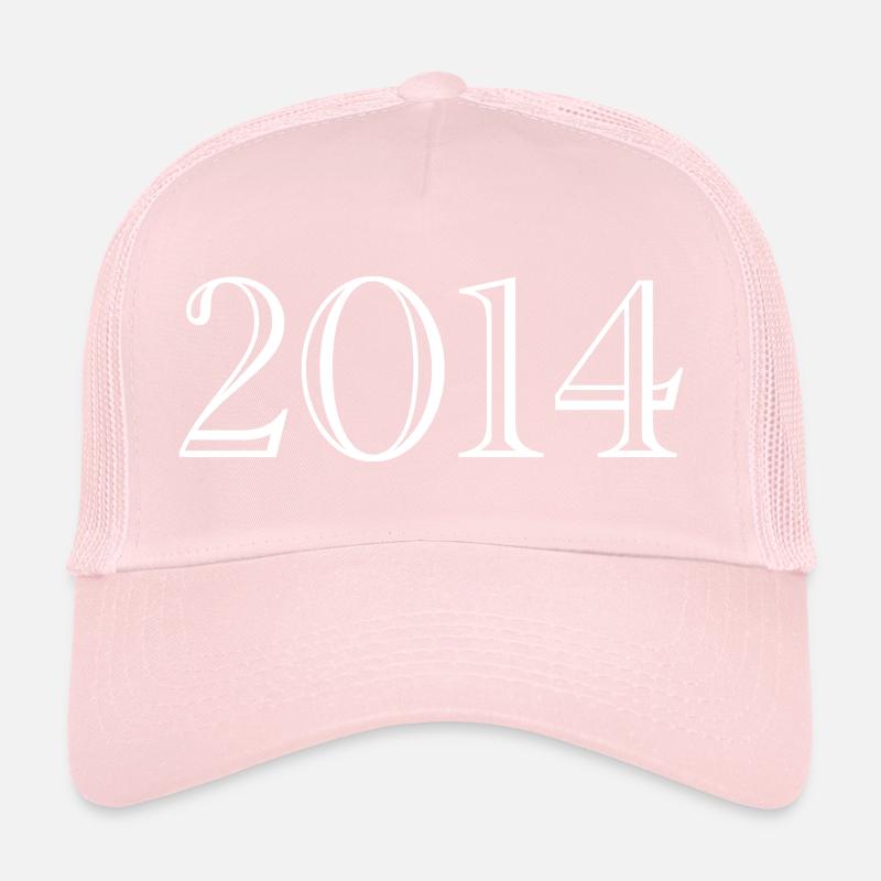 2014 - gift born in 2014 Trucker Cap