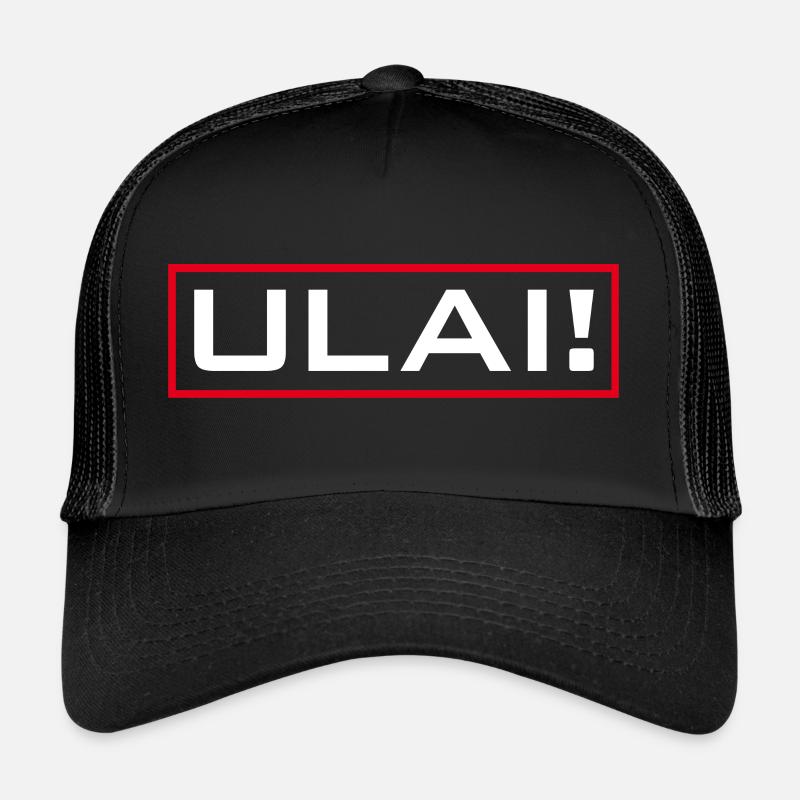 Ulai. Oh Mann. Herrjeh! - Trucker Cap - Schwarz/Schwarz