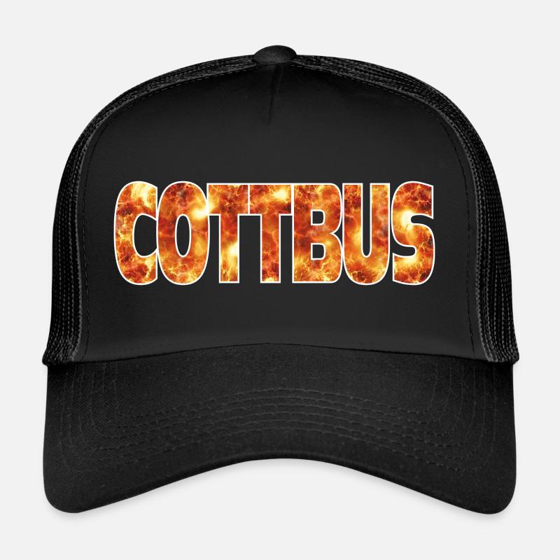 Cottbus - Trucker Cap - Schwarz/Schwarz