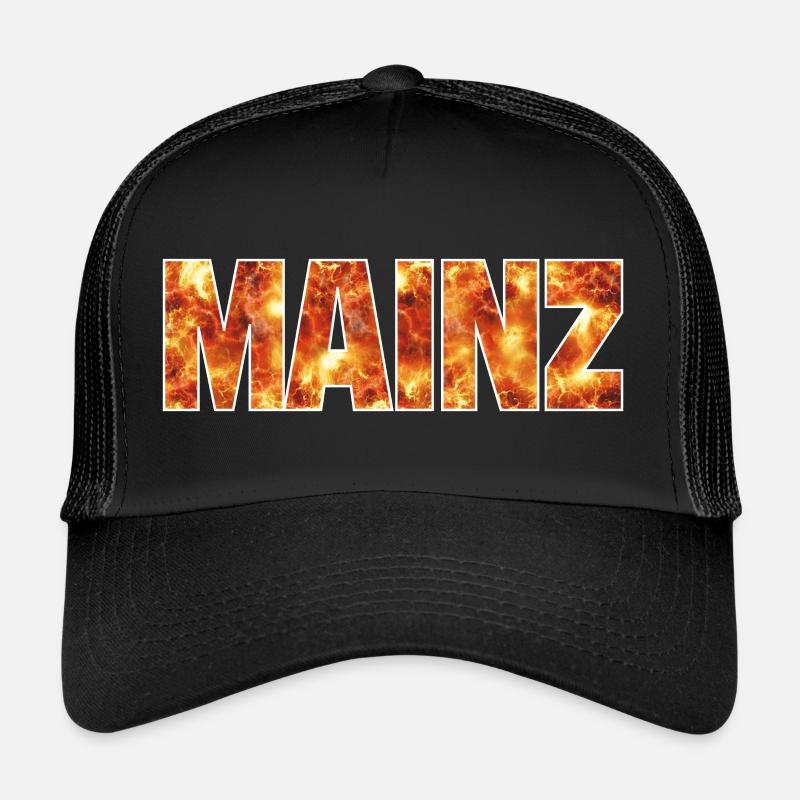 Mainz - Trucker Cap - Schwarz/Schwarz