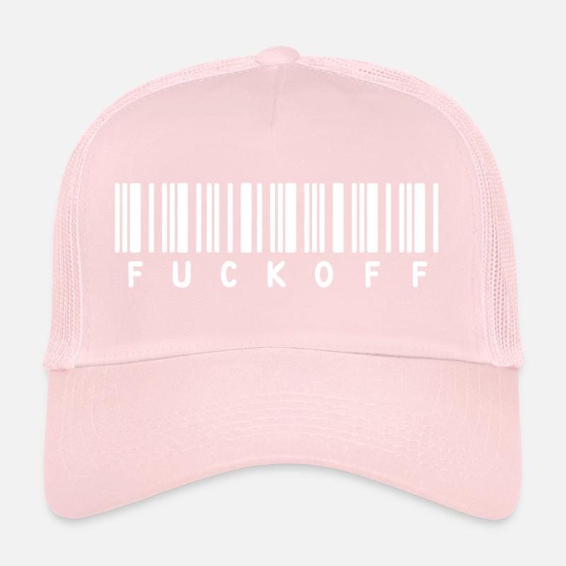 Fuck off Barcode Casquette trucker 