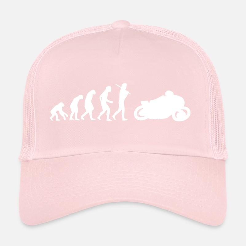Motocycliste Biker Evolution cadeau Casquette trucker 