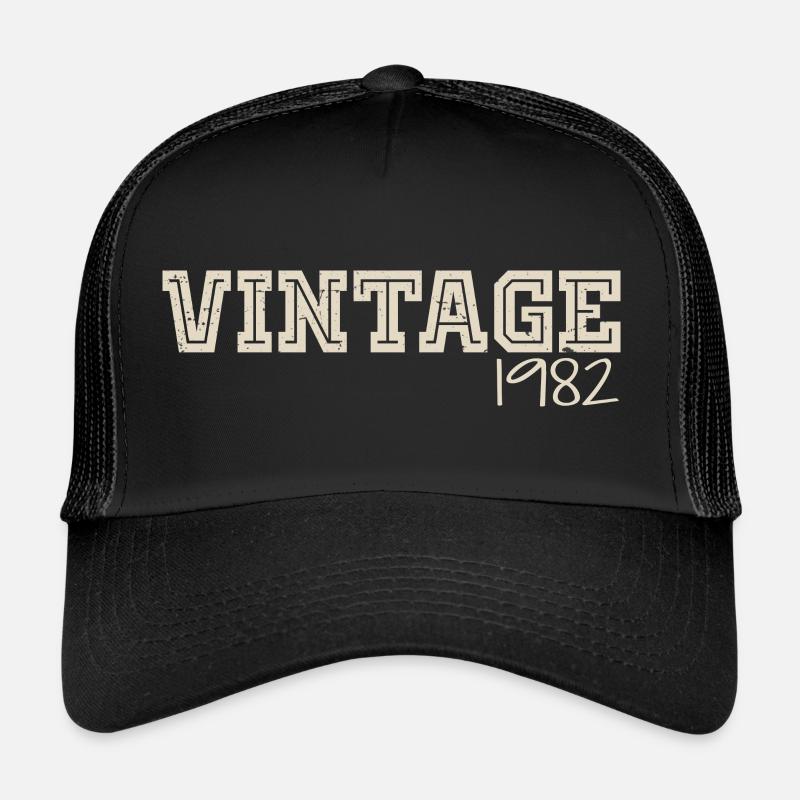 Vintage 1982 Original 1982 Retro 1982 Gift 1982 Trucker Cap