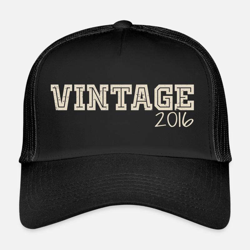Vintage 2016 Original 2016 Rétro 2016 Cadeau 2016 Casquette trucker 