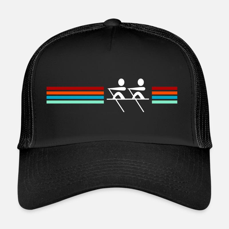 Pictogramme d'aviron Casquette trucker 