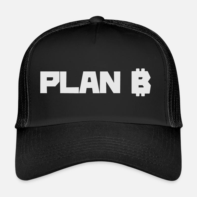 Bitcoin est notre plan B BTC Casquette trucker 