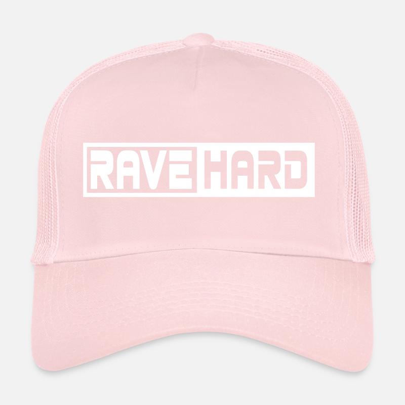 Rave Raver Techno House EDM Trucker Cap