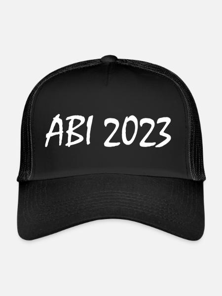 Abi 2023 - Trucker Cap - Schwarz/Schwarz