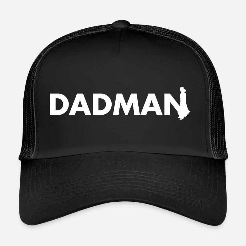 Dadman - Trucker Cap - Schwarz/Schwarz