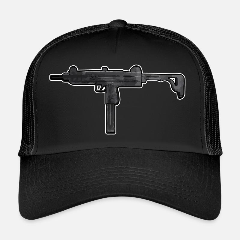 Uzi submachine gun Trucker Cap