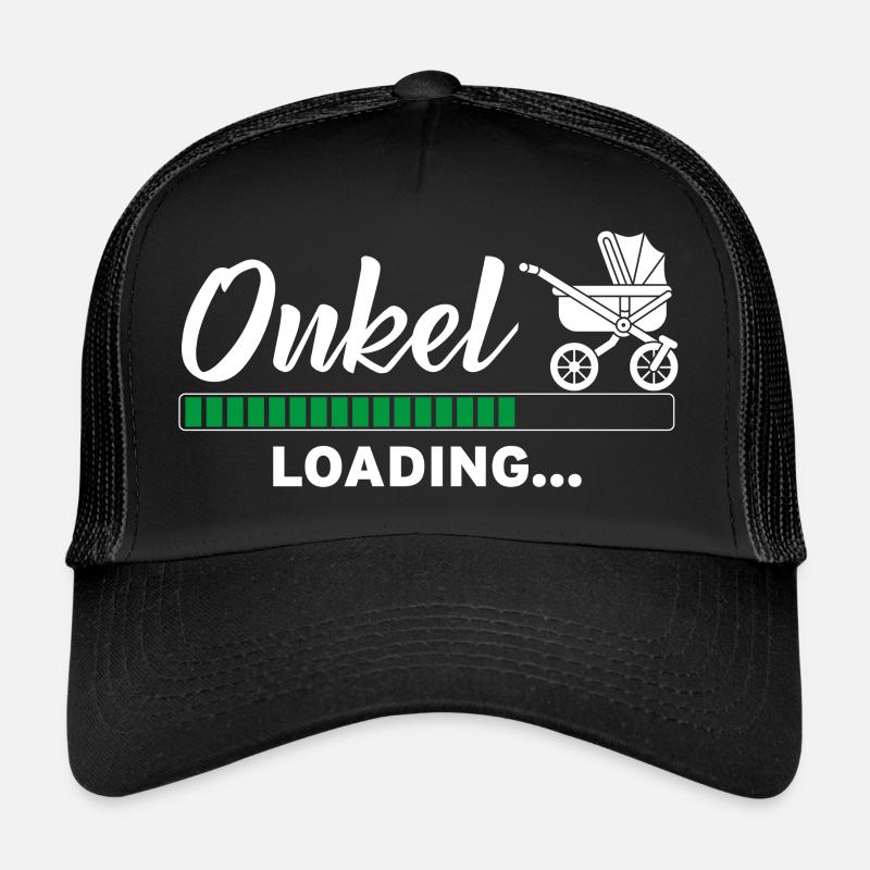 Onkel loading - Trucker Cap - Schwarz/Schwarz