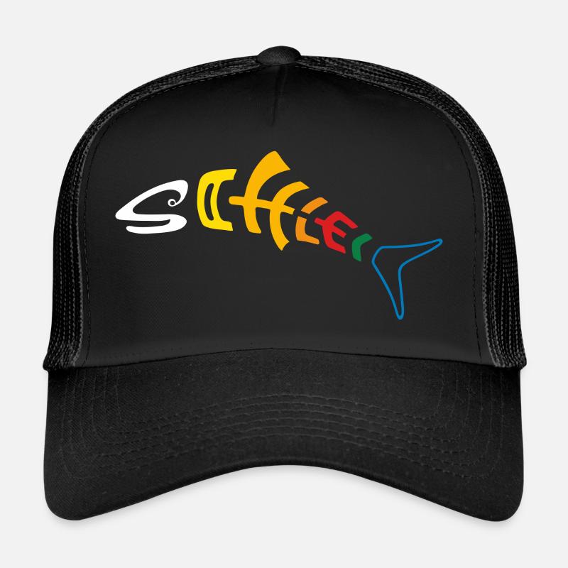 Schleifisch bunt Trucker Cap