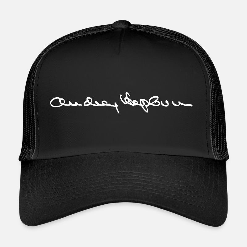 Audrey Hepburn autograph Trucker Cap