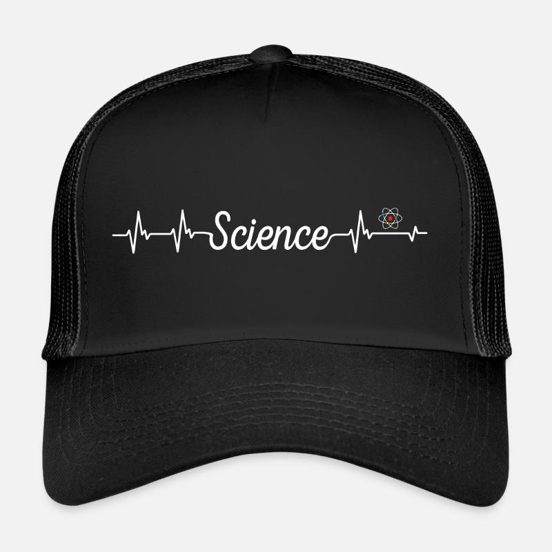 Heart Beat Science Trucker Cap