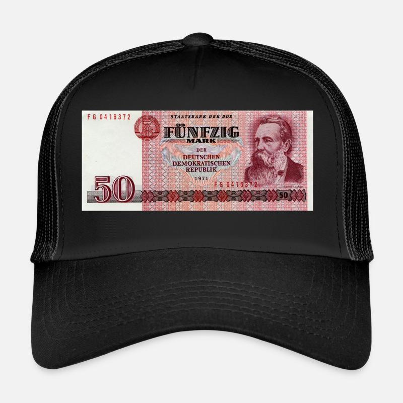 50 Markschein der DDR Trucker Cap