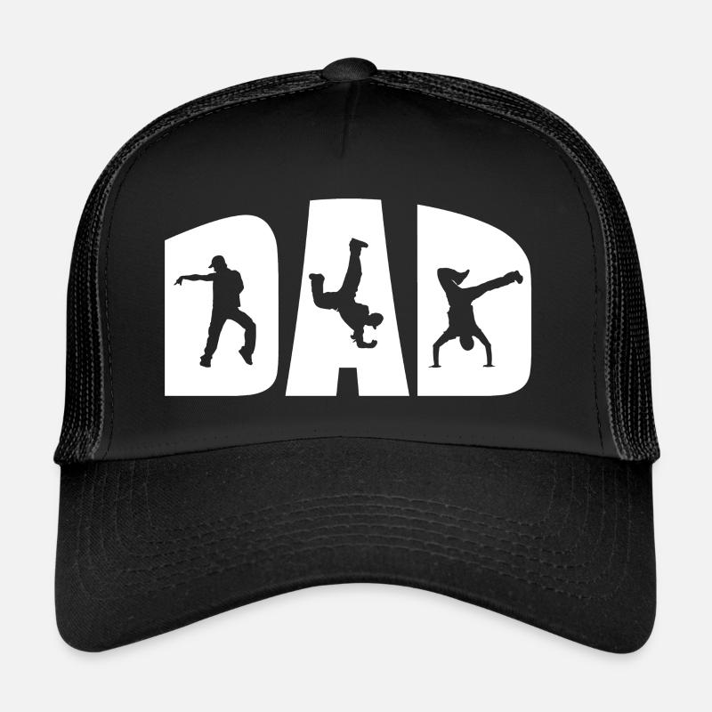 Breakdance Breakdancer Papa Trucker Cap
