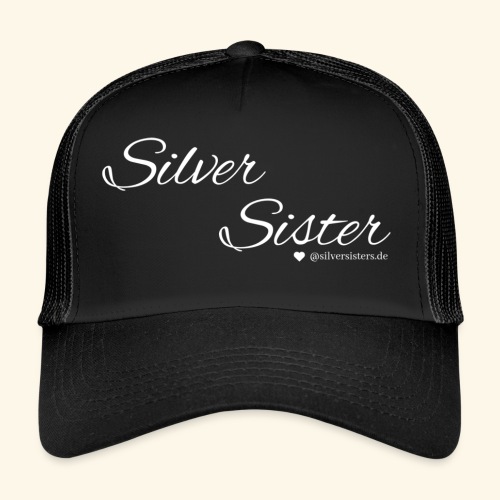 Silver Sister white - Trucker Cap