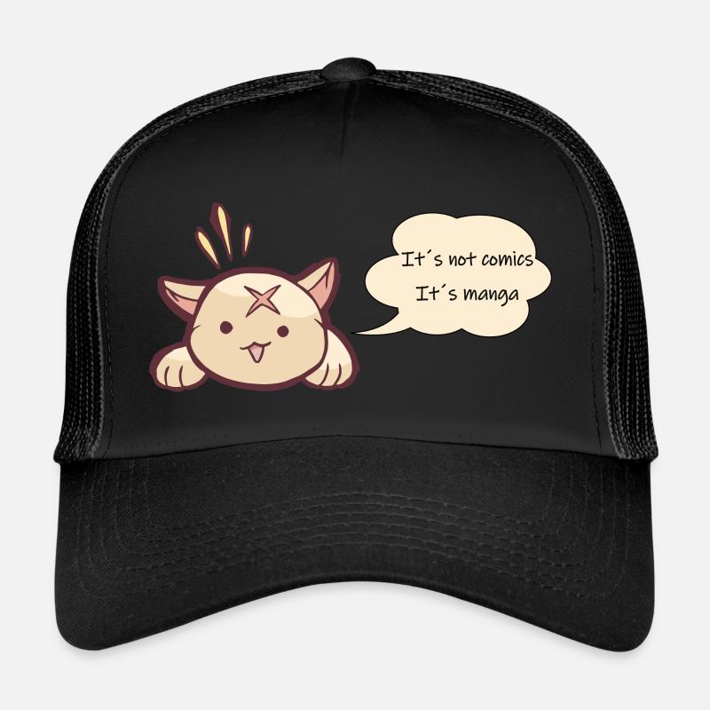 Das sind keine Comics das sind Manga Trucker Cap
