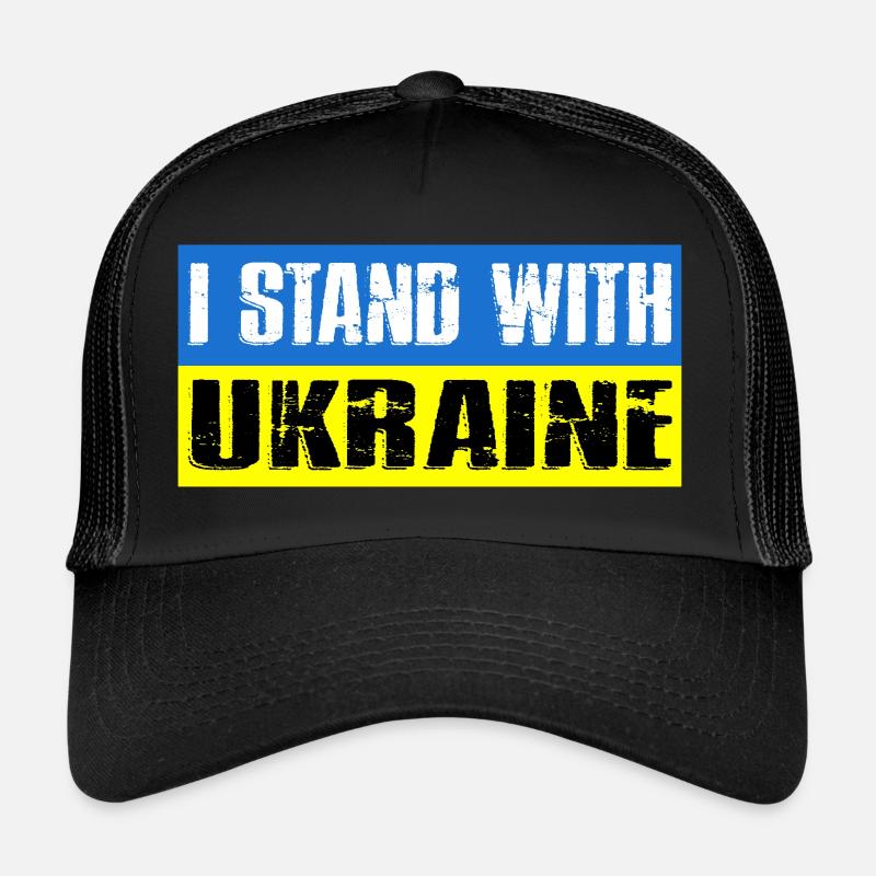 I stand by Ukraine | Stop War Trucker Cap
