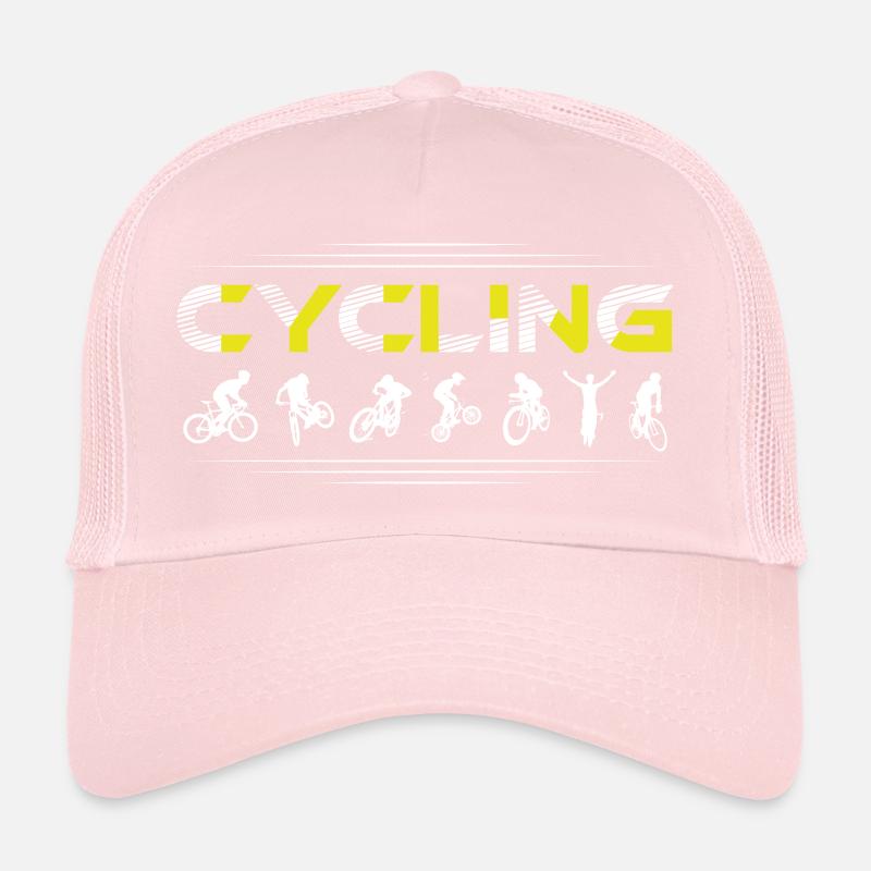 Cyclisme, Vélo de route, Cyclisme, Design cool Casquette trucker 