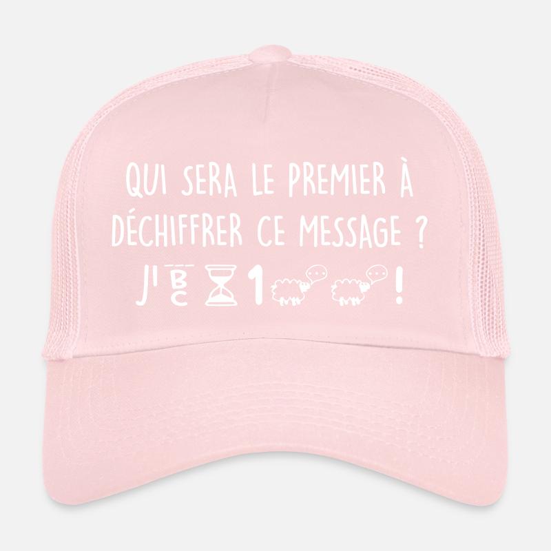 Annoncer Grossesse Enceinte Bébé Original Maman Casquette trucker 