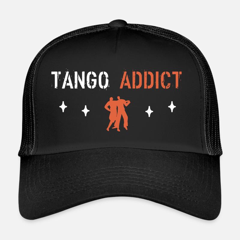 Tango Addict - Casquette trucker - noir/noir