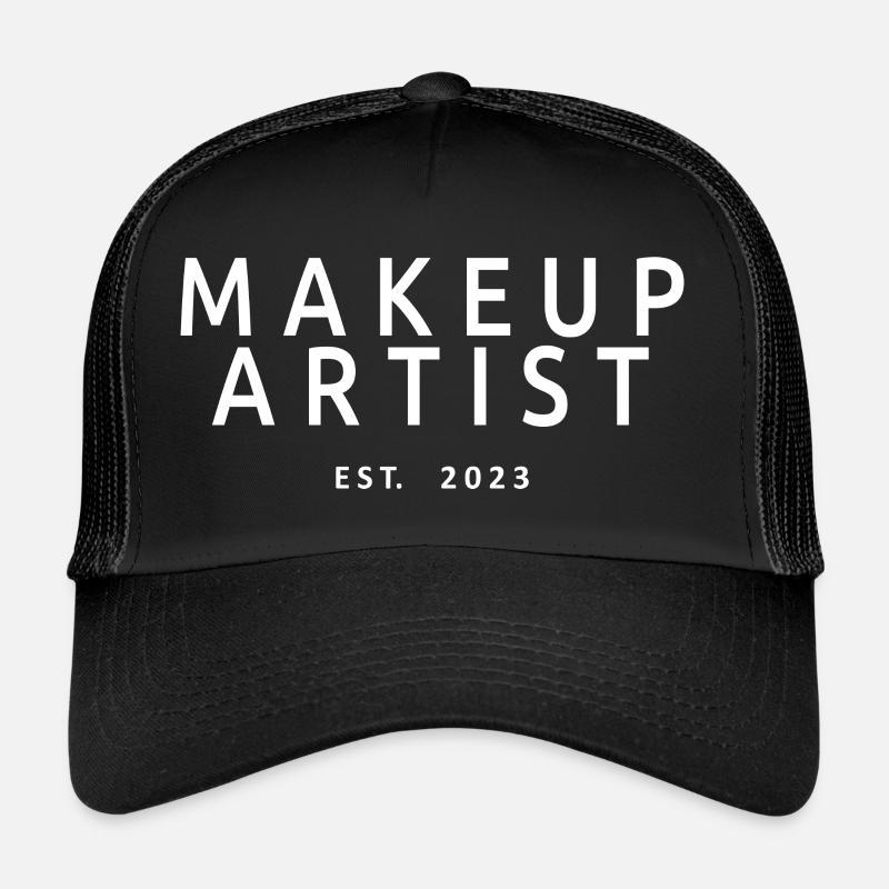 Maquilleuse 2023 Est. 2023 Esthéticienne diplômée Casquette trucker 