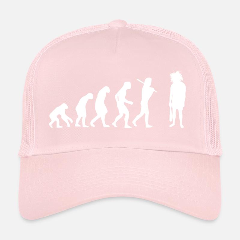 Neanderthal Cavemen Gift Evolution Trucker Cap